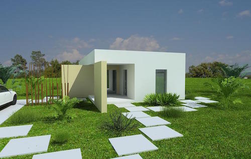 Casa T++ Lowcost Média vista entrada